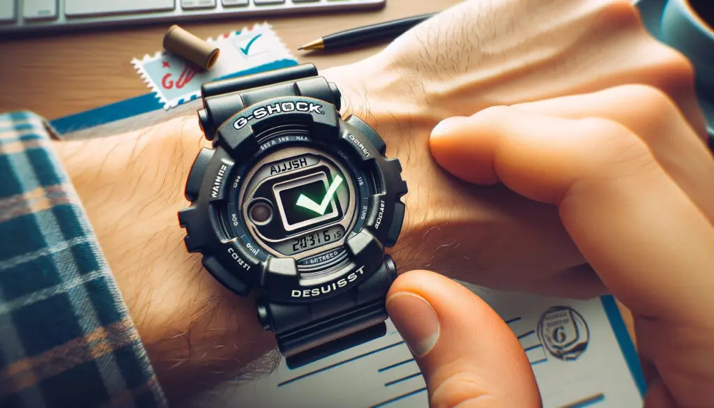 How to Change Time on G-Shock 5522