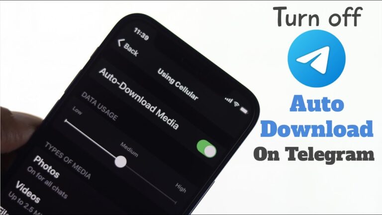 How to Stop Telegram from Auto Downloading Media