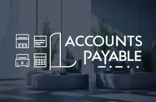 accounts payable method digital screen
